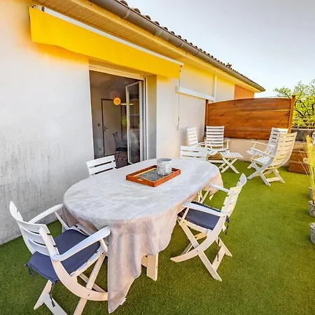 La Viguiere - Terrasse -