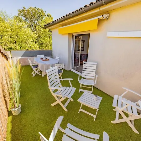 La Viguiere - Terrasse -