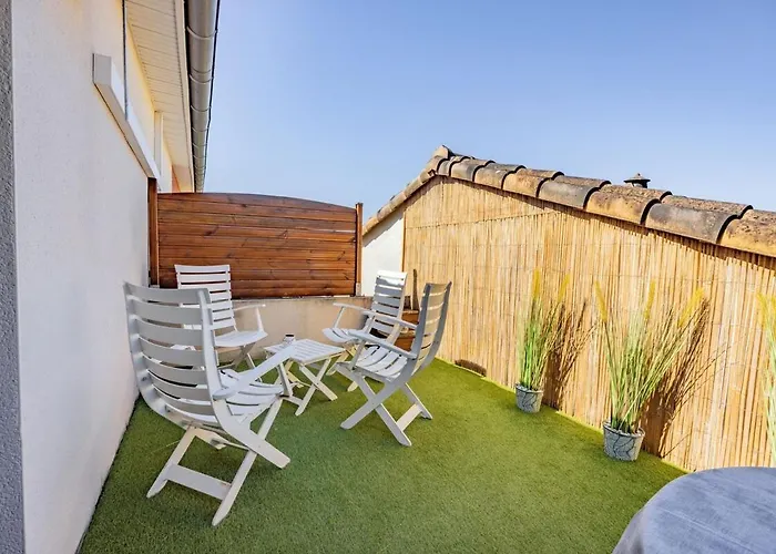 La Viguiere - Terrasse - 公寓 *